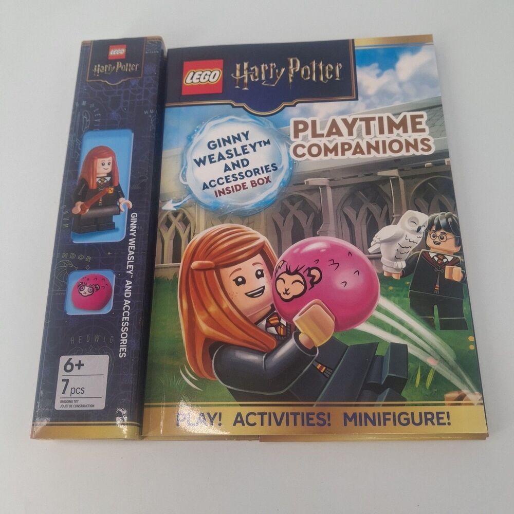 NEW Lego Harry Potter Playtime Companions Book Ginny Weasley Minifigure